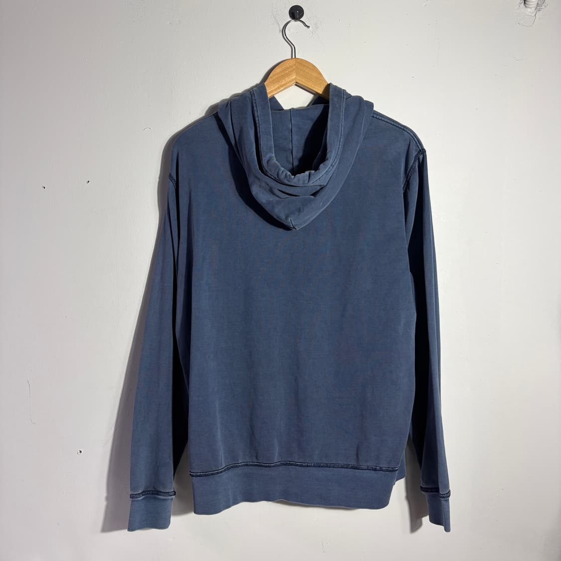 폴로 스티치 빈티지 블루 후드집업 (무료배송) 상품이미지4