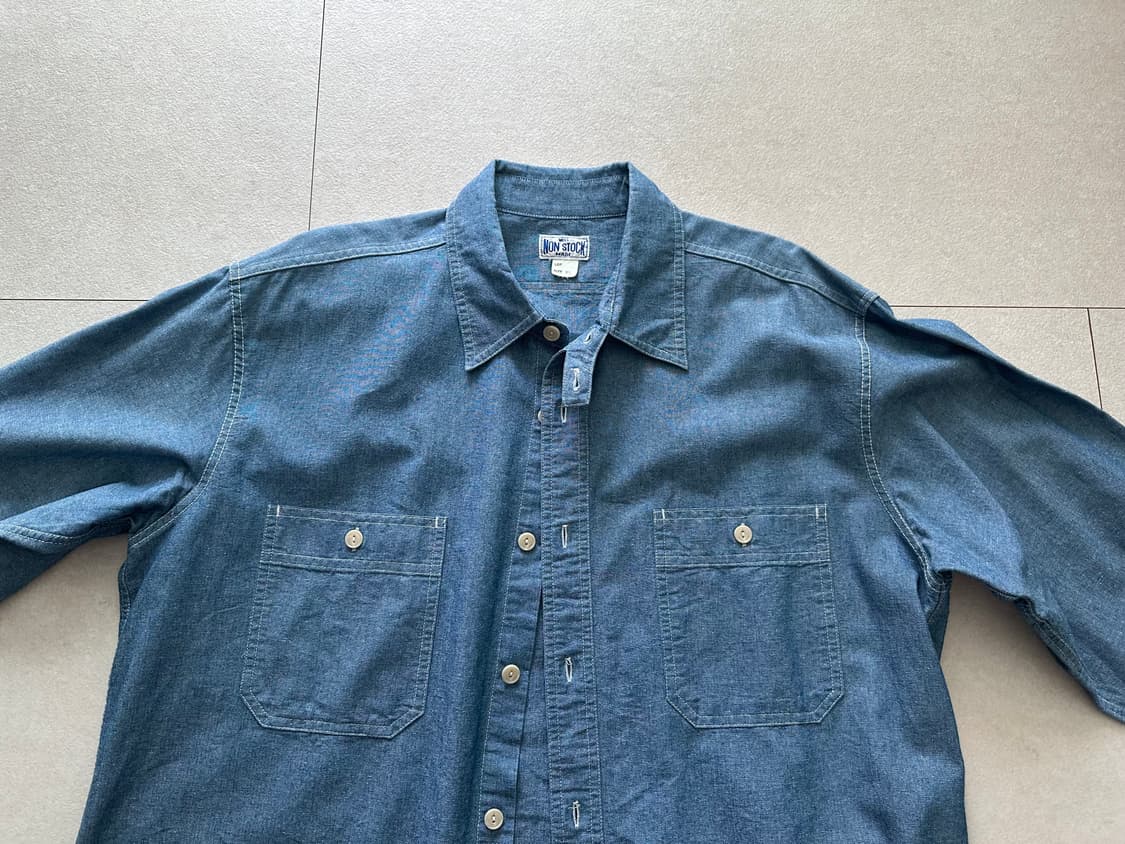 [XL] 브론슨 샴브레이 라이트 인디고 상품이미지4