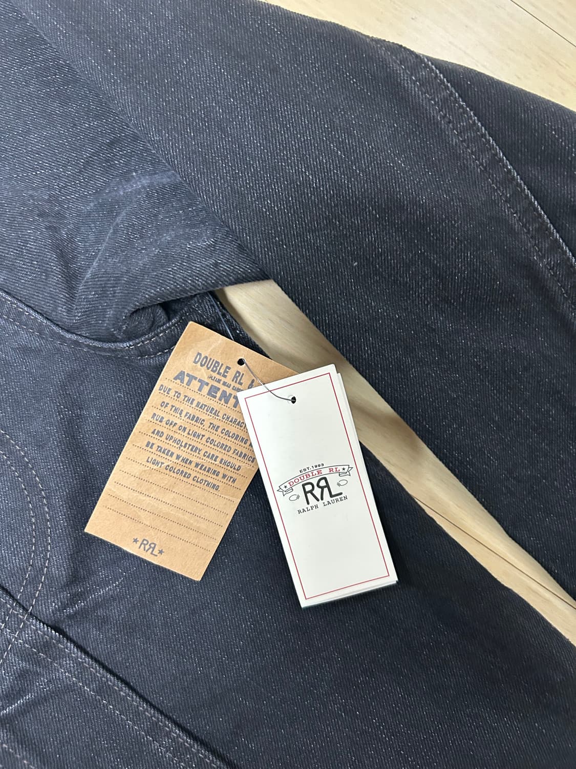 rrl lot271 L 블랙 새제품 상품이미지3