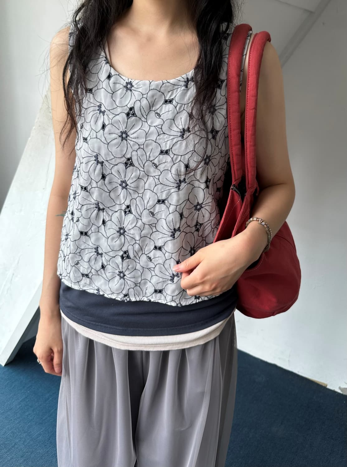 Washed cotton canvas design tool bag 상품이미지9