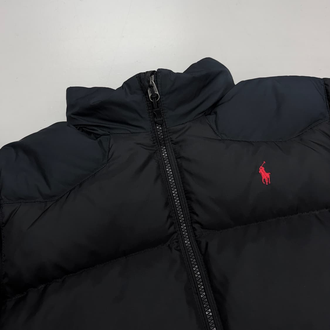 폴로 포니 덕다운 푸퍼 패딩 블랙 상품이미지3