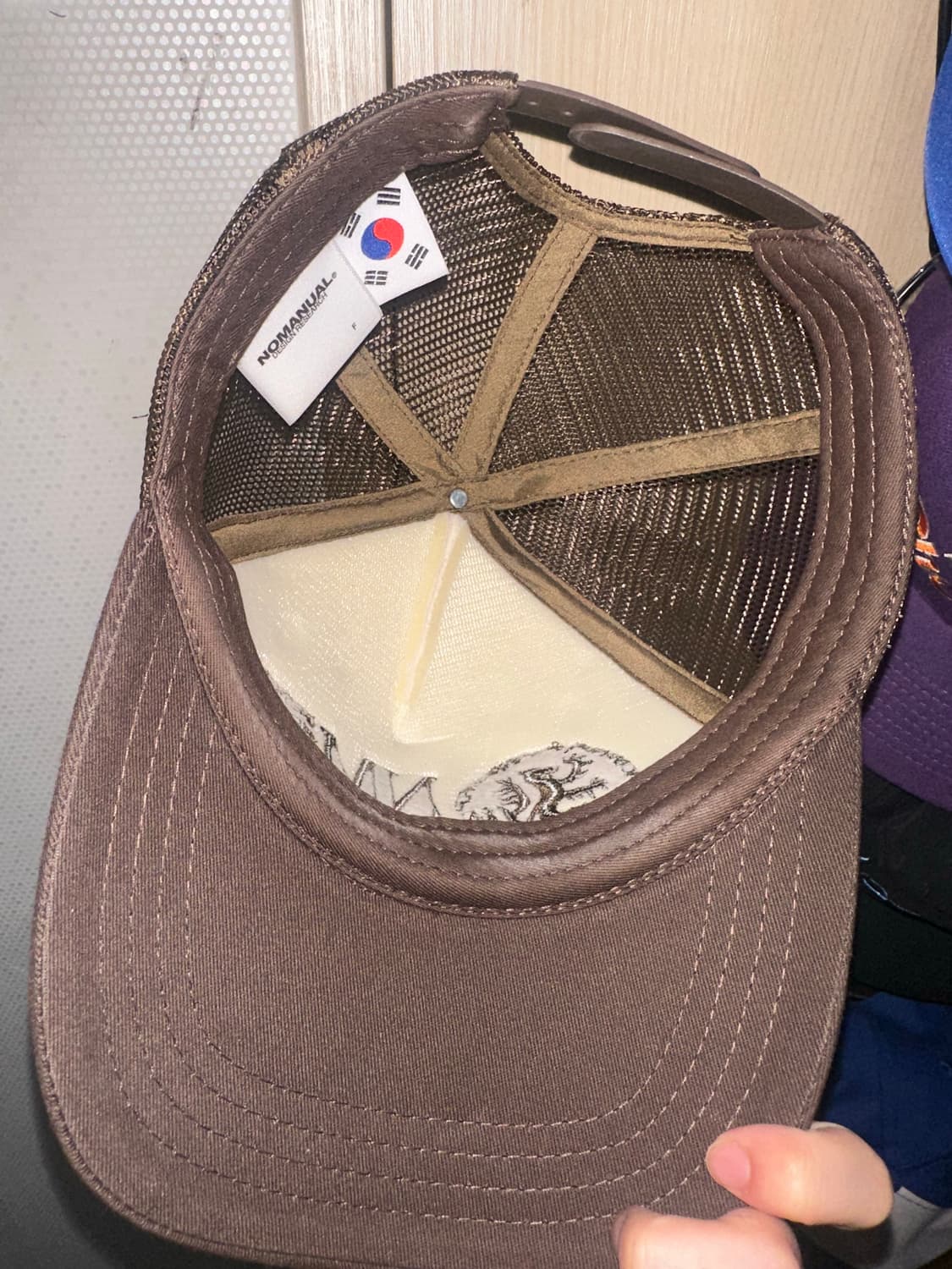 노매뉴얼 트러커 캡 모자 상품이미지2