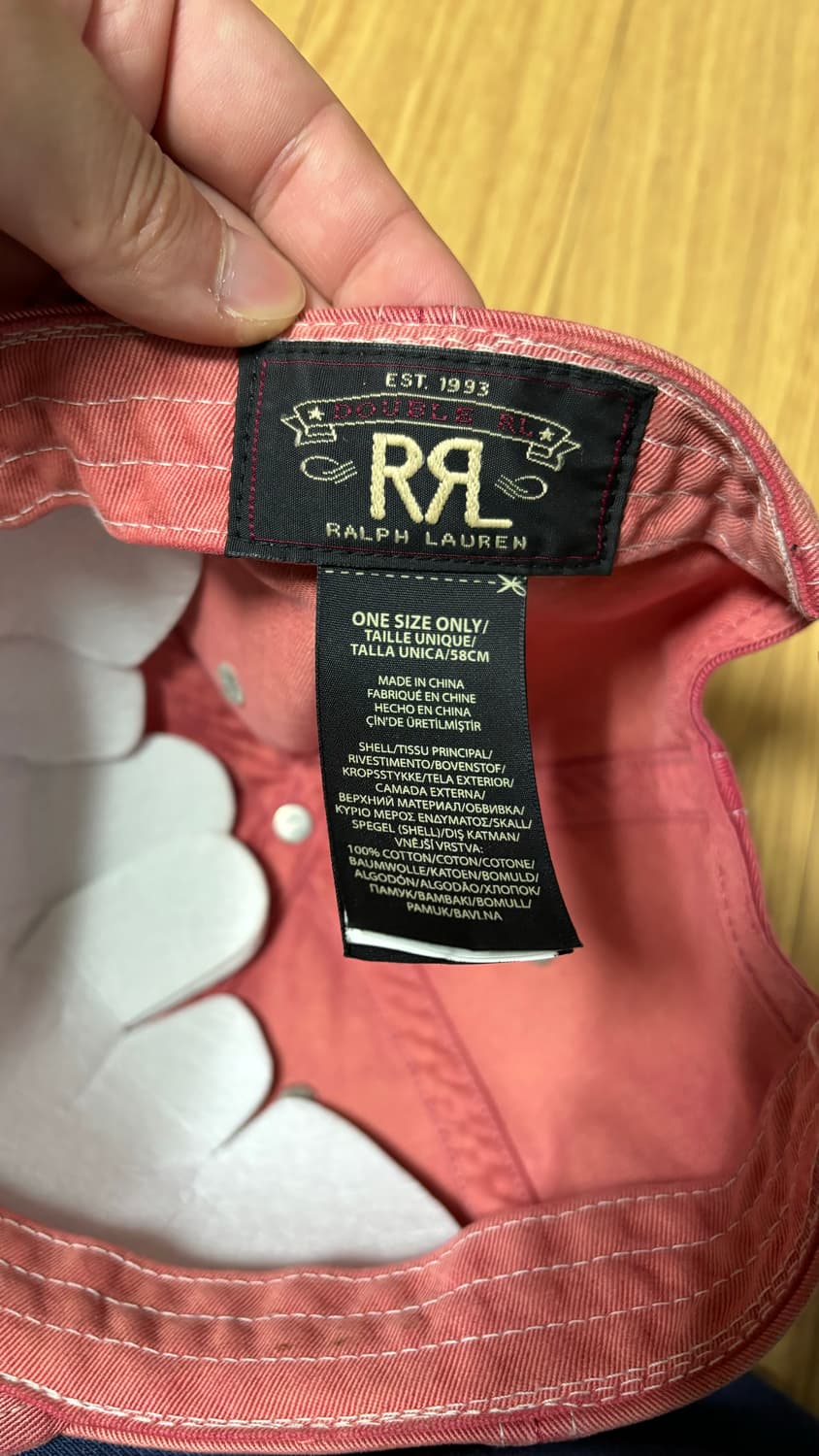 RRL Winged Logo Garment dyed ball cap 상품이미지6