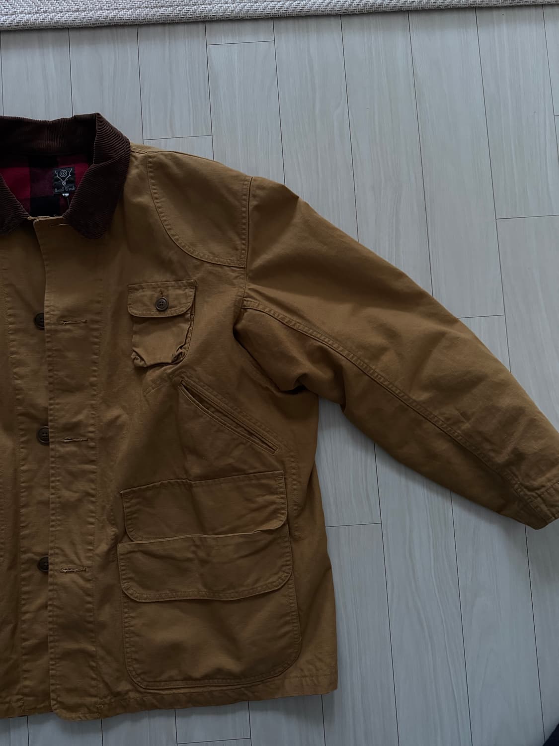 25FW 사우스2웨스트8 (남이서팔) 헌팅자켓 L 상품이미지5