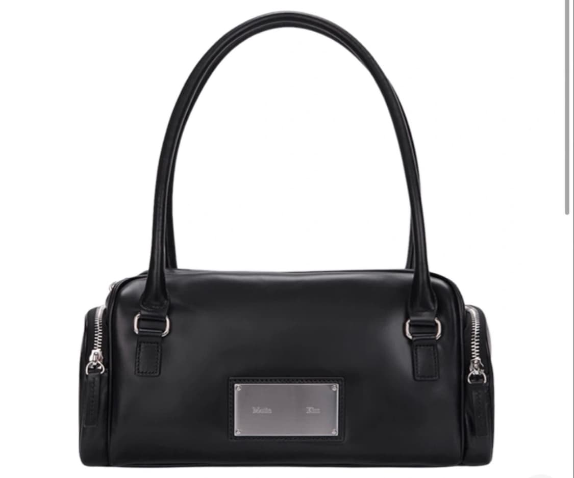 마뗑킴 빈티지 레더 보스턴 백 상품이미지1