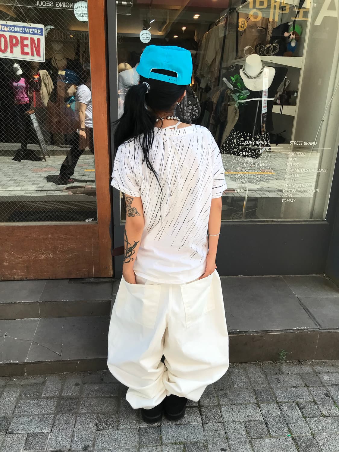 < Kapital Smile Printing T-shirt >  상품이미지4