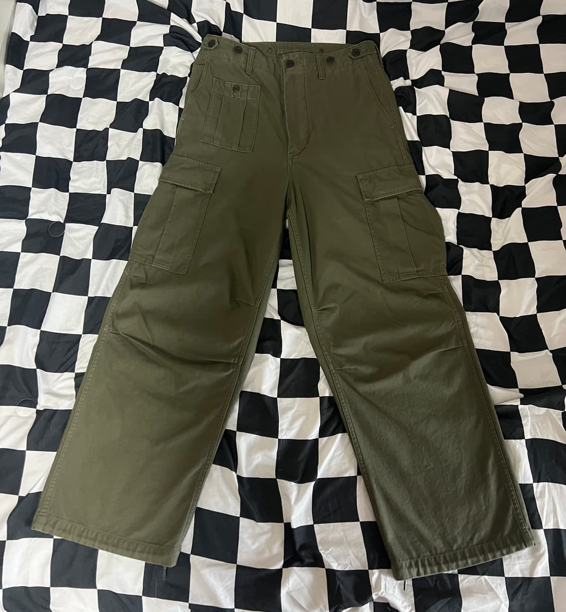 나이젤카본 아미카고팬츠 30사이즈(다크그린올리브) 상품이미지1