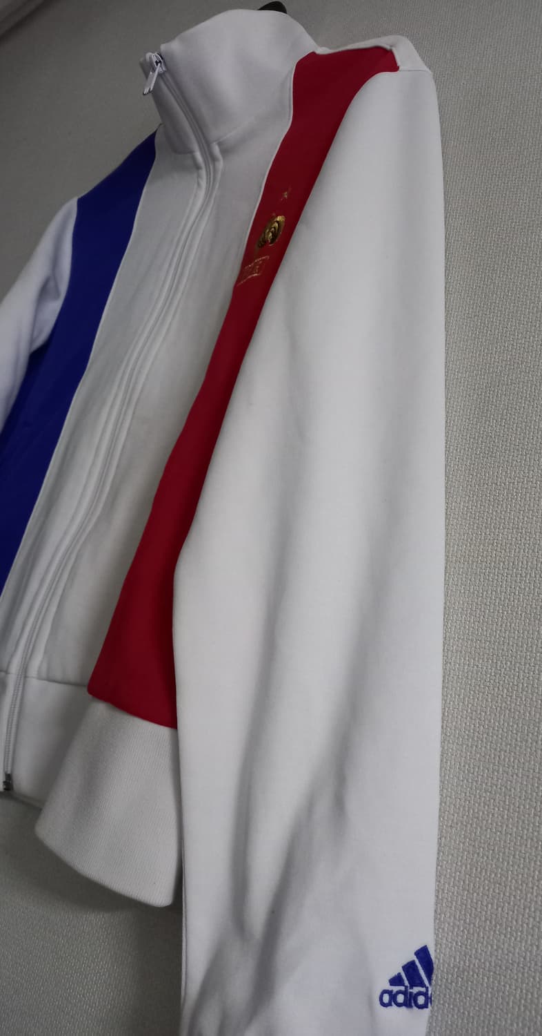 아디다스 프랑스 트랙탑 저지 져지집업 85~90 상품이미지2
