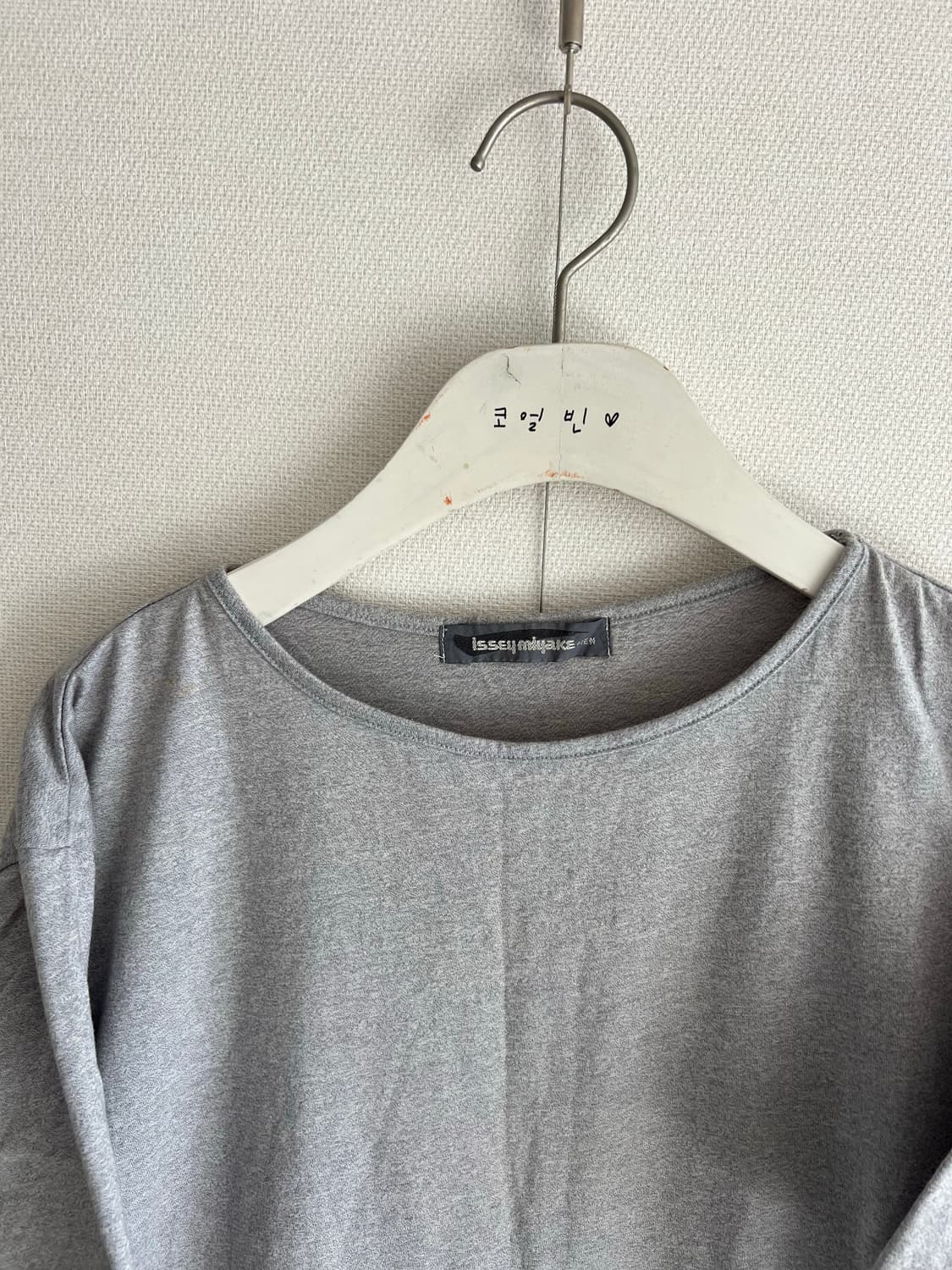 Issey miyake 80s 이세이미야케 비대칭 티셔츠 상품이미지4