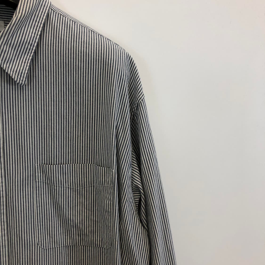 토마스모어 프렌치 스트라이프셔츠 L 오버 상품이미지2