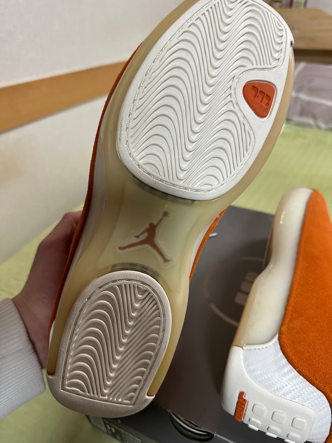 조던 18 캠프파이어 오렌지 290사이즈 상품이미지5