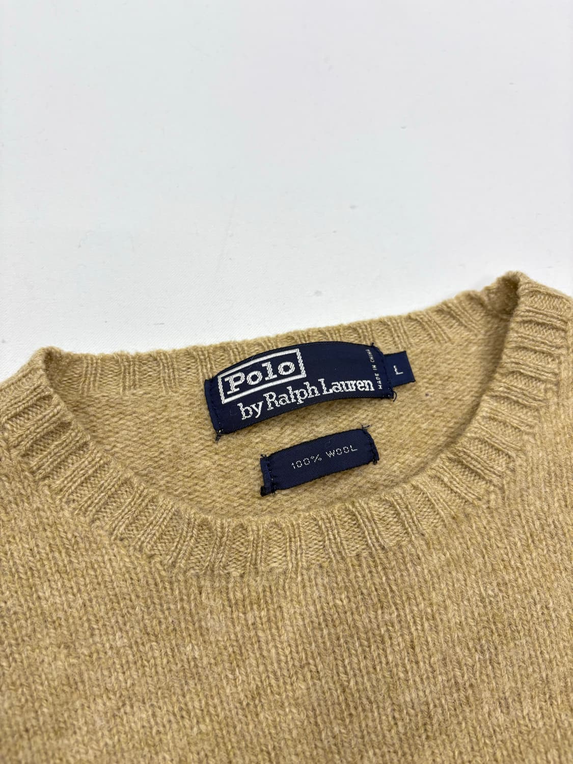 00s 폴로 랄프로렌 아이보리 울니트 상품이미지6
