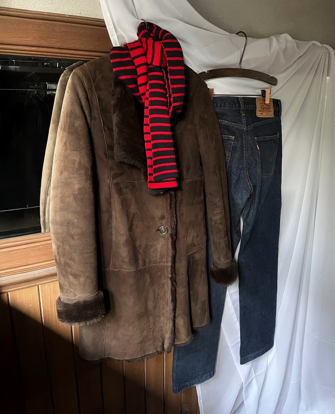 RRL heritage stripe knit muffler 상품이미지5