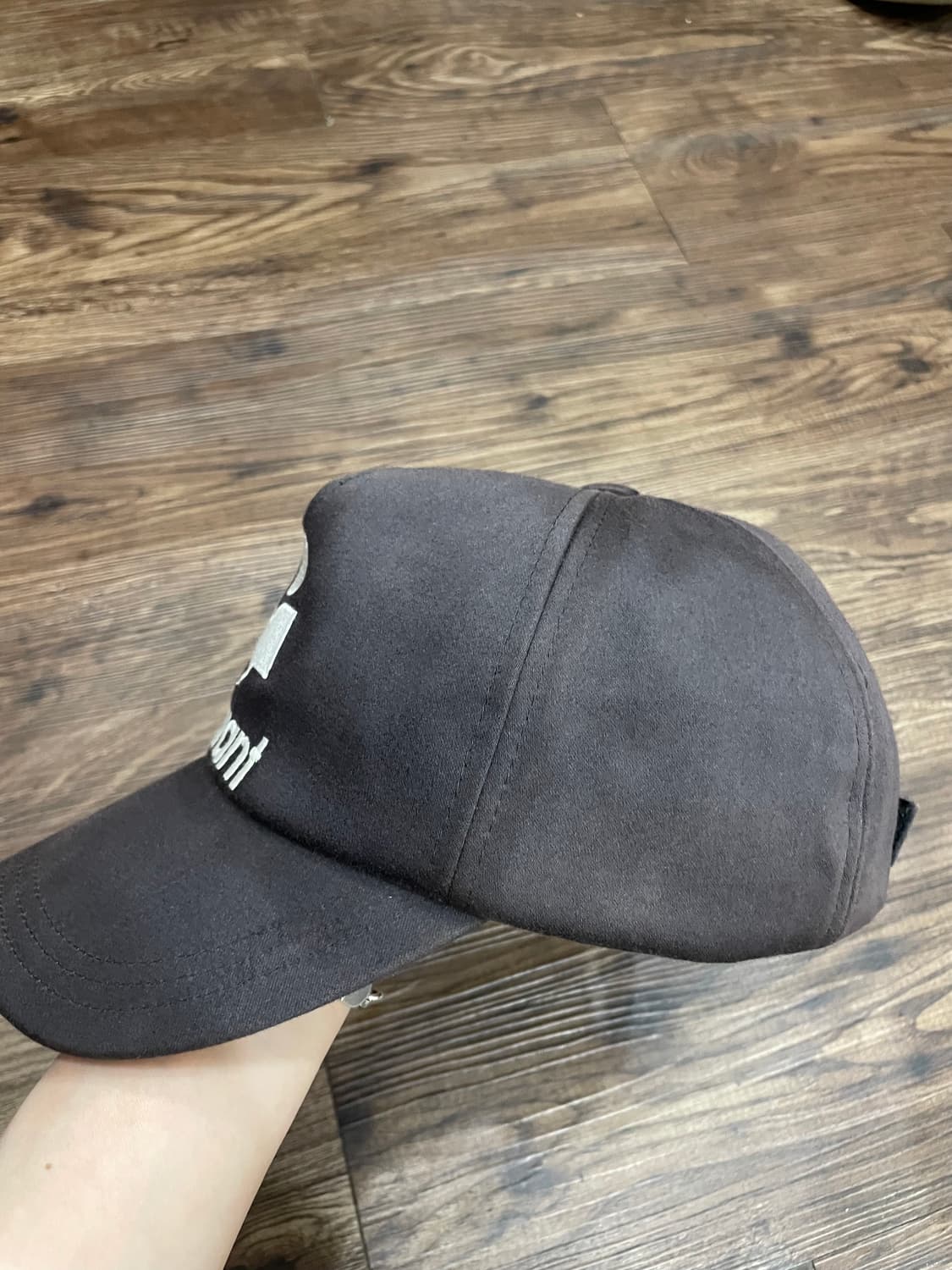 이자벨 마랑 로고 자수 페이드나이트 캡모자 상품이미지4