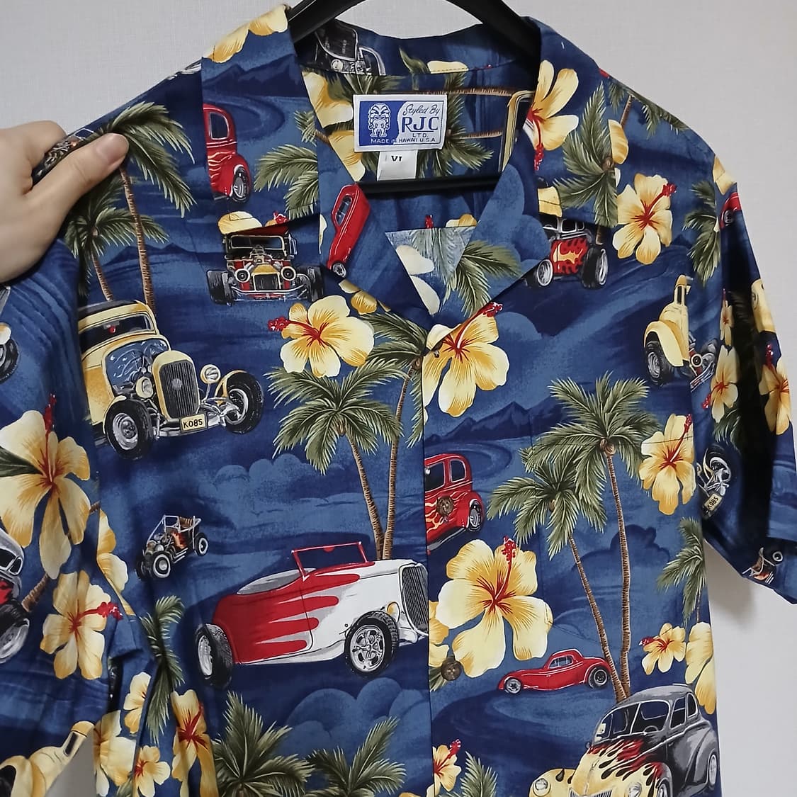 해외판 RJC 하와이안 빈티지 반팔 셔츠 남방 상품이미지1
