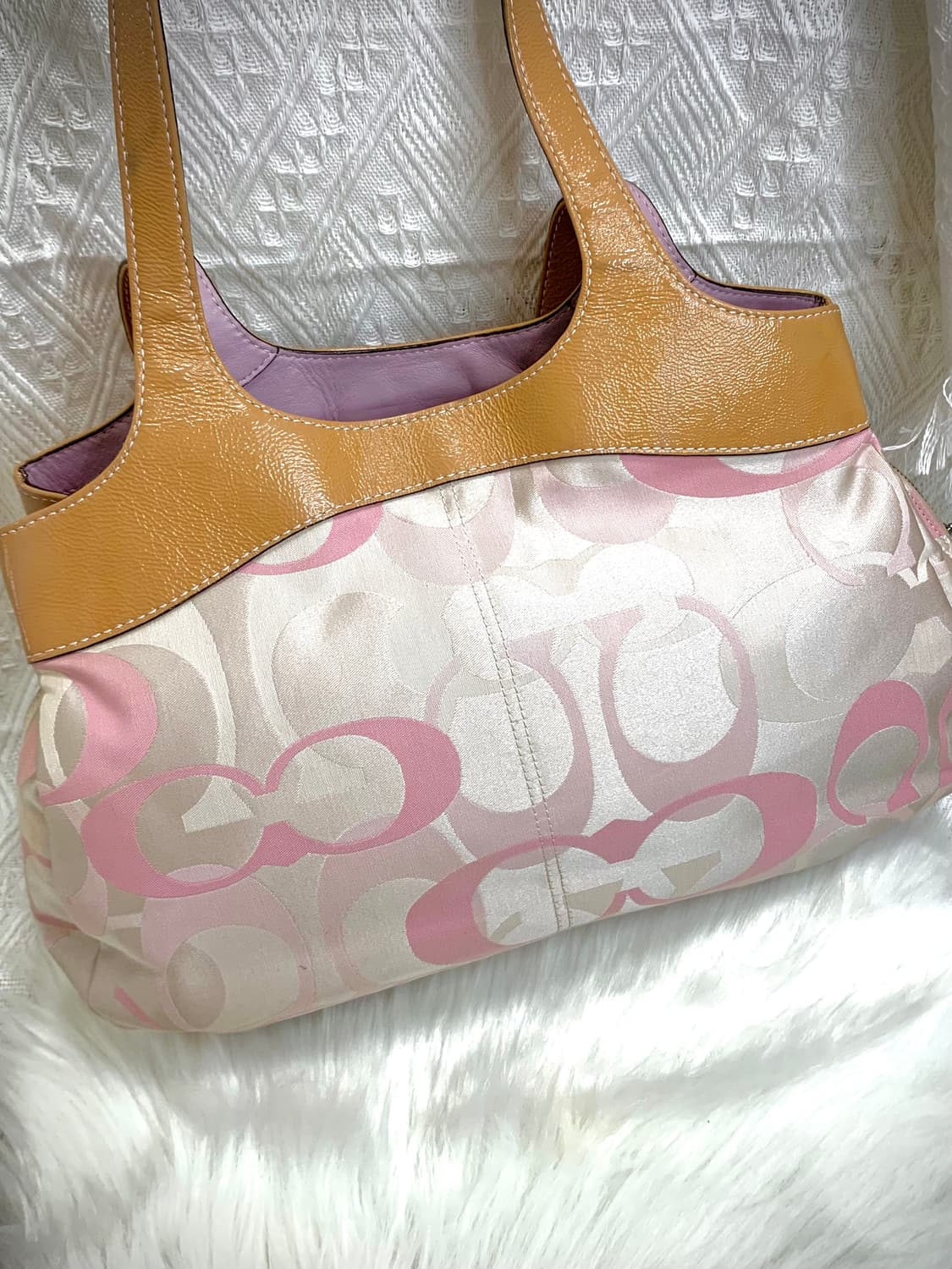 희귀 🎀 Coach 핑크갸루 Shoulder Bag 상품이미지2