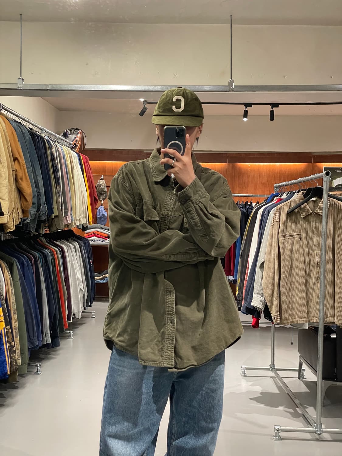 빈티지 코듀로이 셔츠   상품이미지1