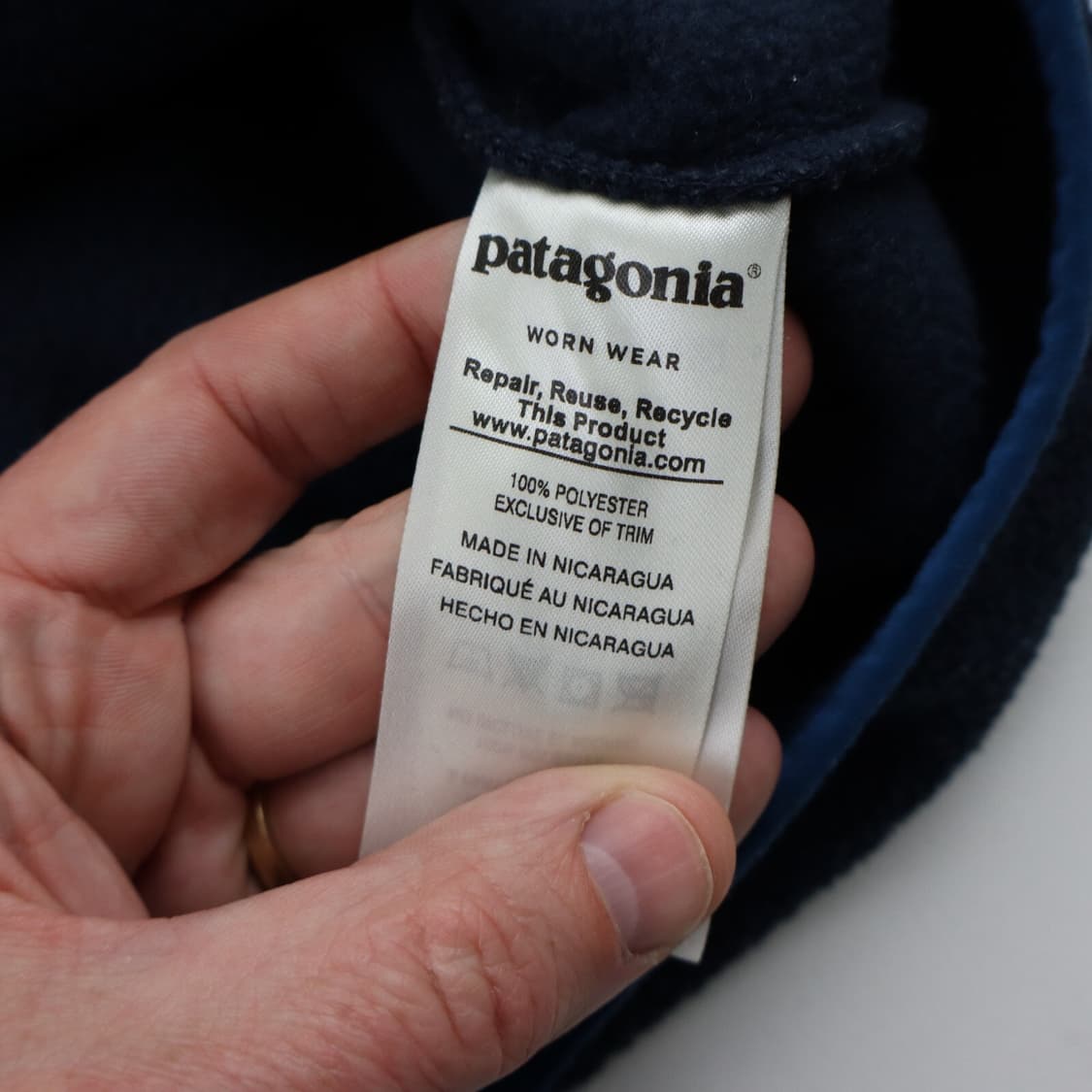  10s 파타고니아 신칠라 스냅티 풀오버 네이비/블루 상품이미지6