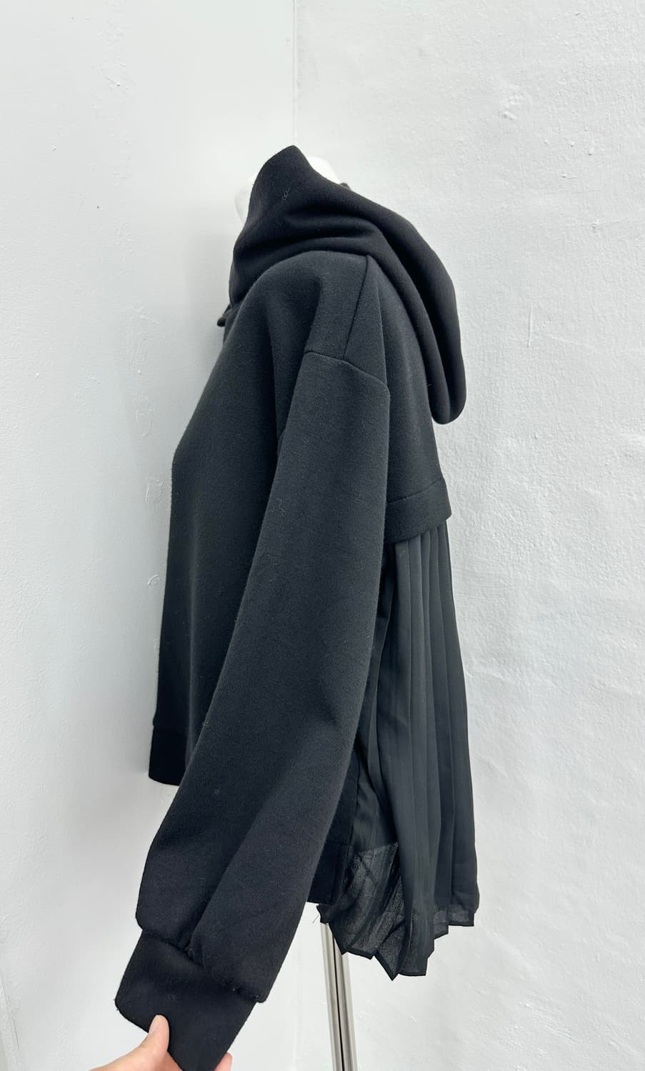 Vintage back pleats hoodie 상품이미지2