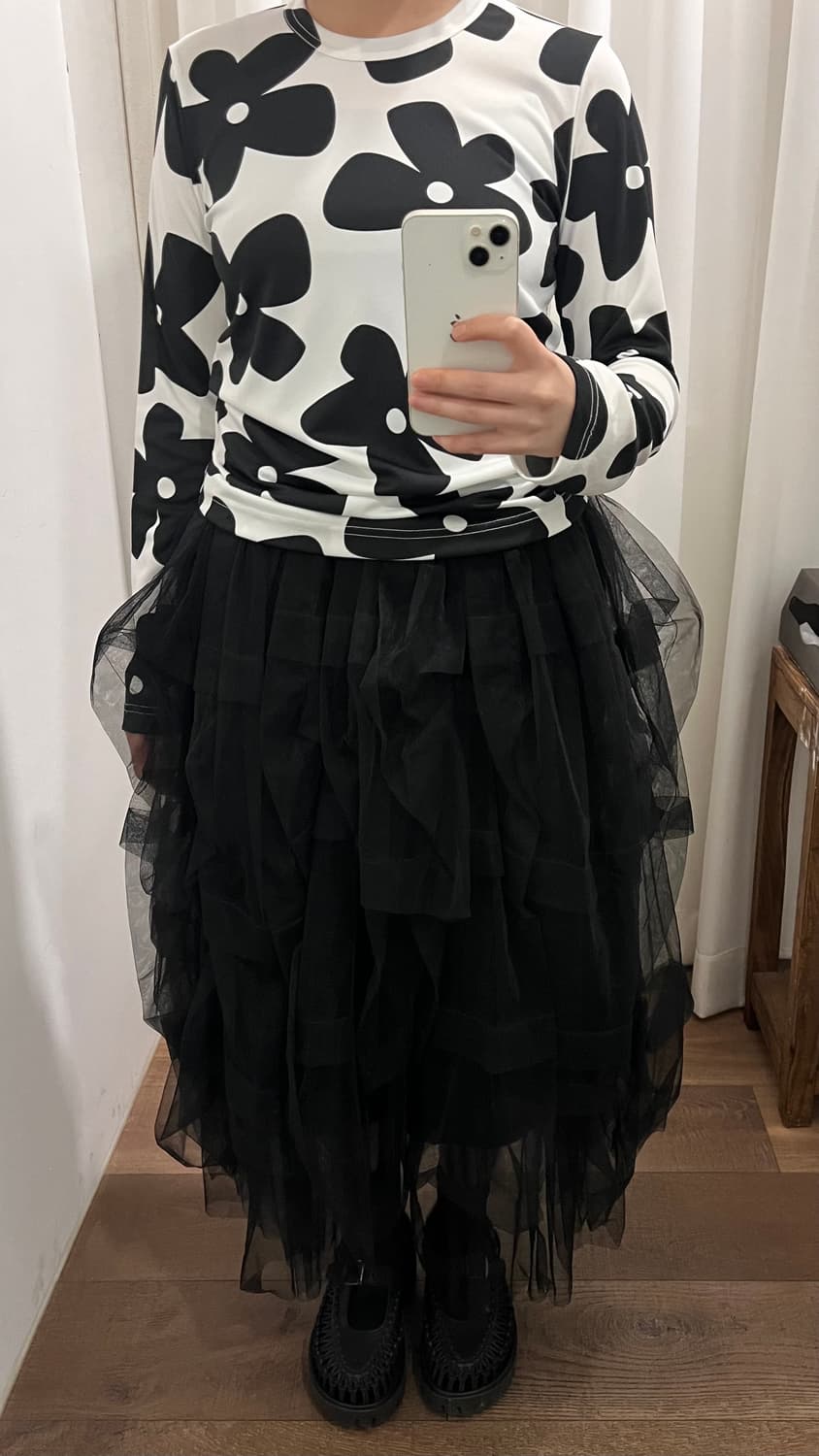 Floral Pattern Long Sleeve  상품이미지3