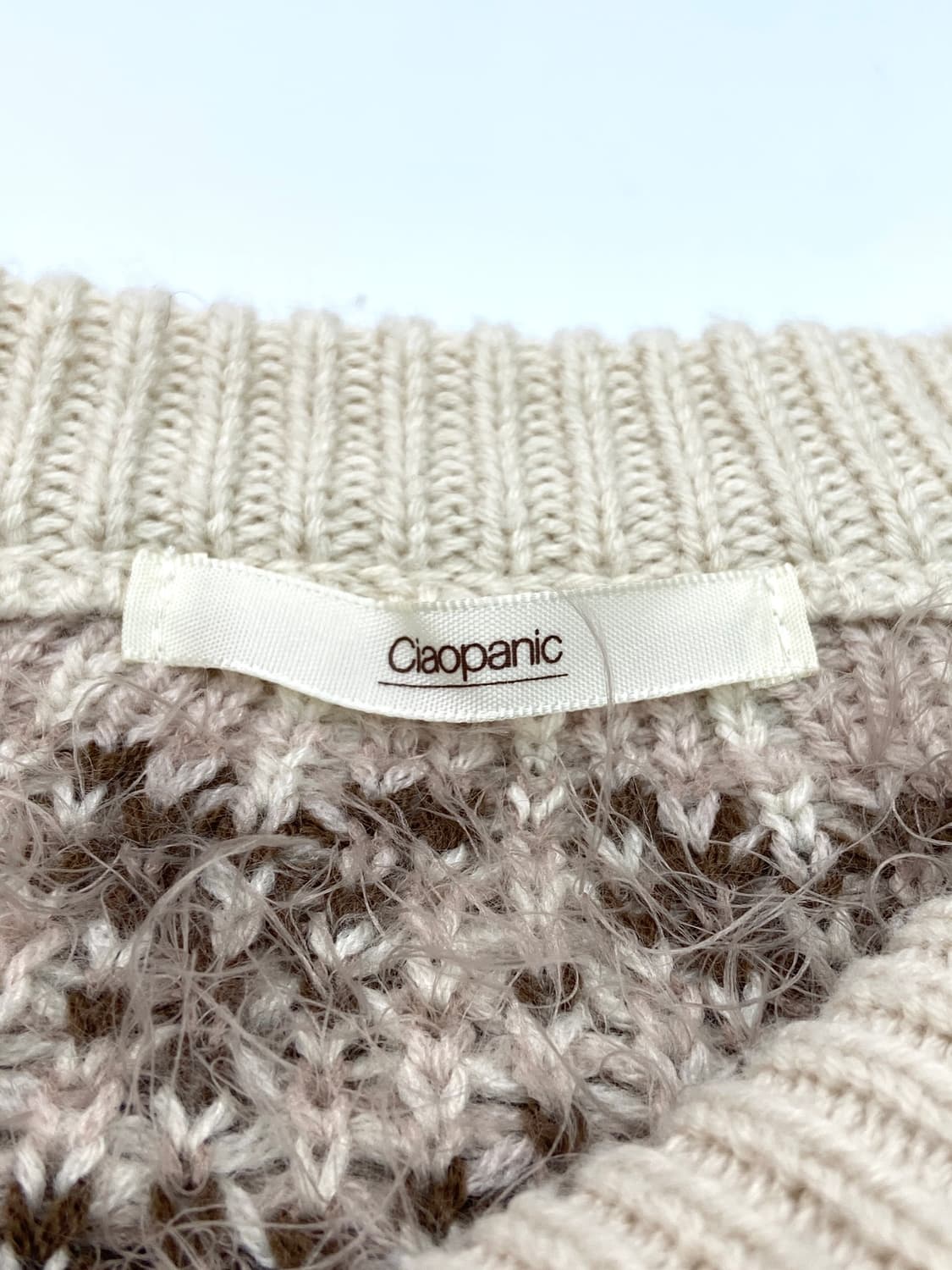 Ciao panic knit sweater 상품이미지7