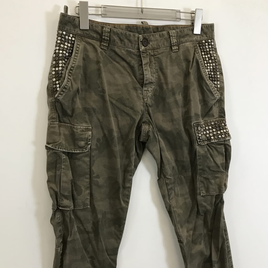 MASON'S 메이슨스 이태리 락스터드 카고팬츠 [46] 상품이미지2