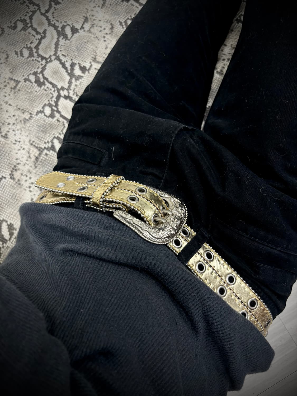 “Vintage” Pinterest Mood Gold 2Buckle Be 상품이미지1