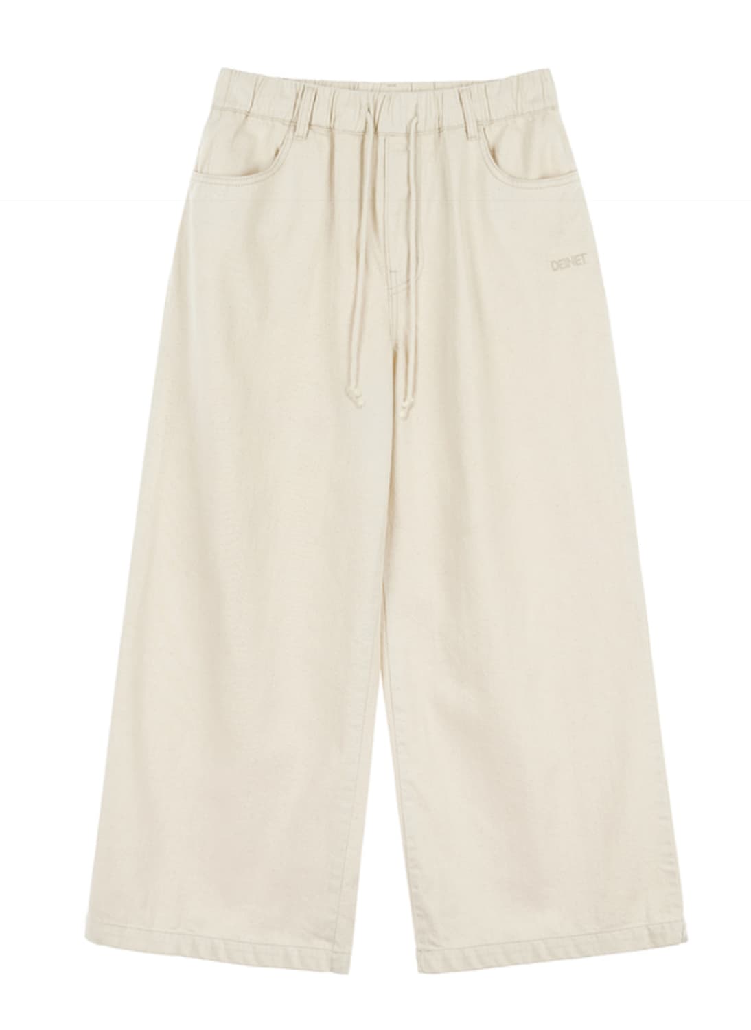 (미개봉) 다이닛 코튼 팬츠 STUD WIDE PANTS IN ECRU 상품이미지1