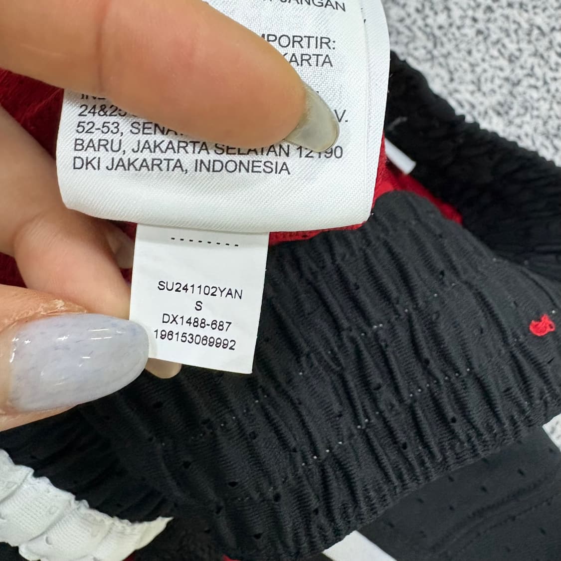 S 나이키 조던 여성 기능성 반바지 0325J 상품이미지5