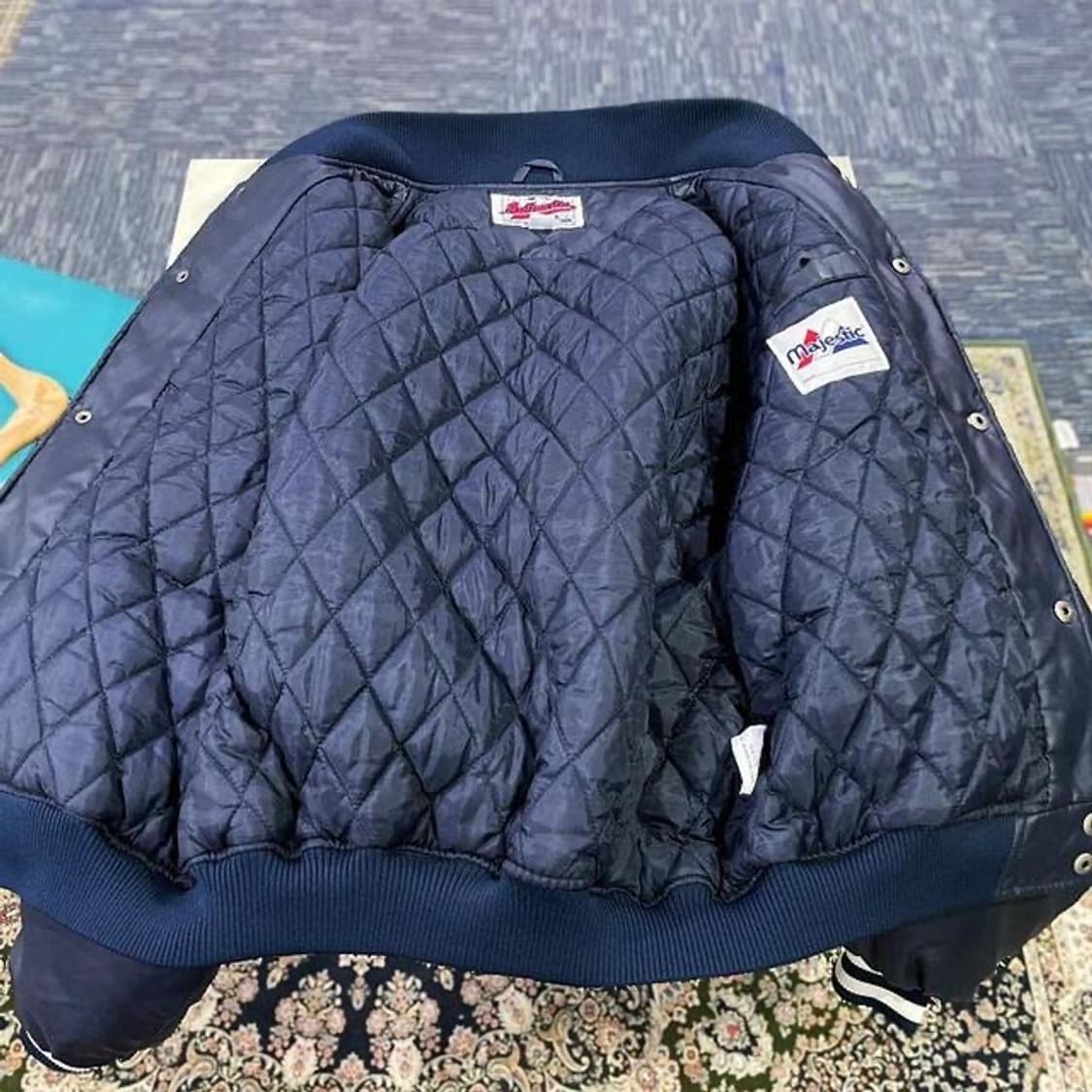 마제스틱 양키즈 다이아몬드 컬렉션 스타디움 자켓 (L) 상품이미지5