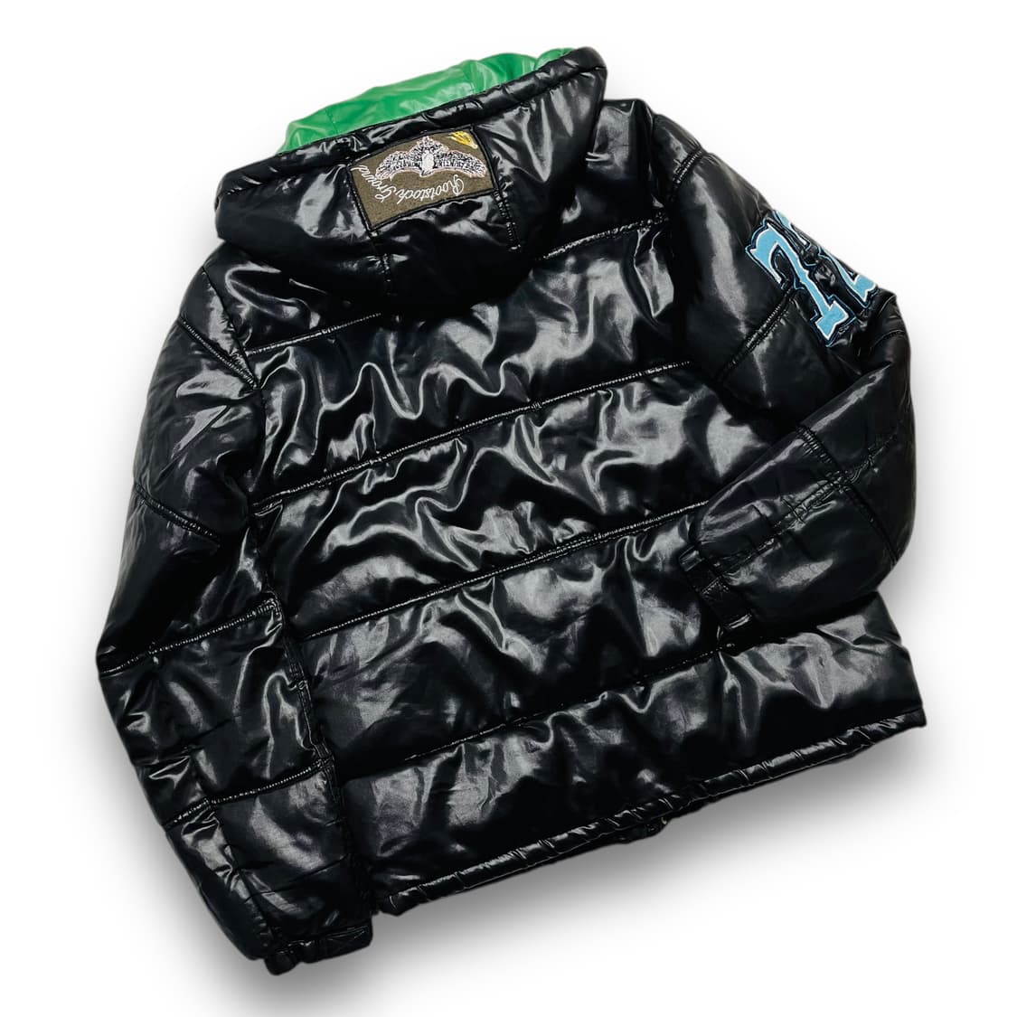 Six Star 모터사이클 바이커 패치 락시크 유광 패딩 상품이미지3