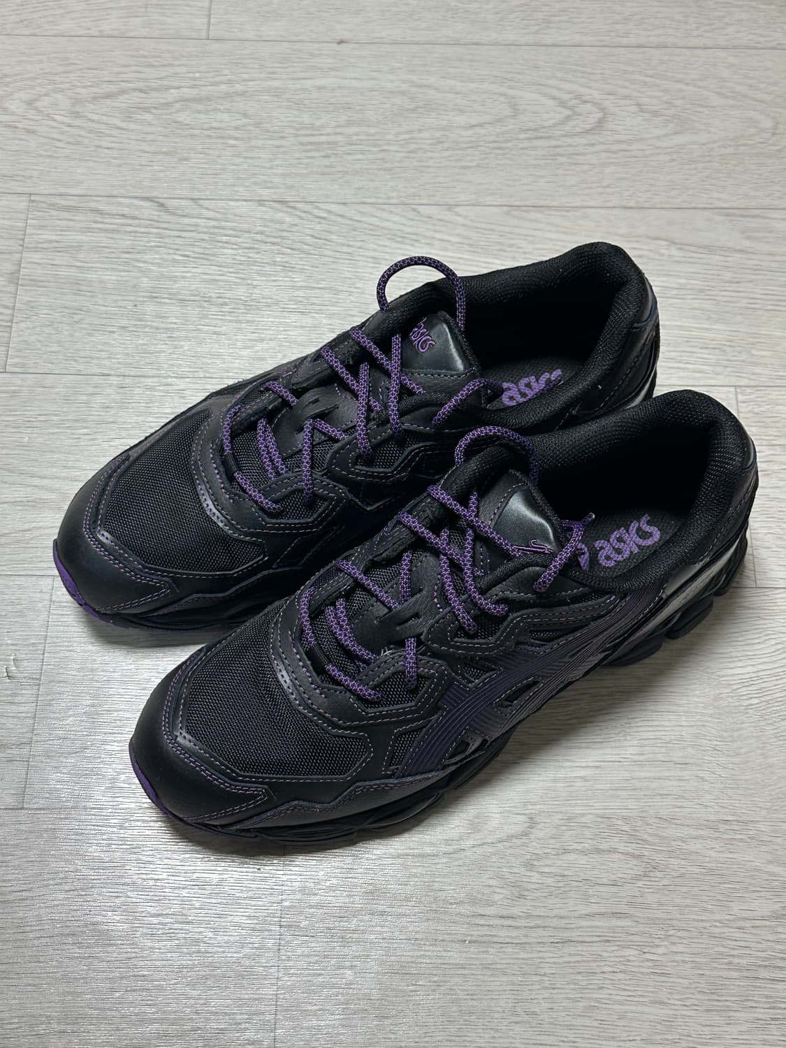 아식스 x 니들스 젤NYC 블랙 퍼플 280 상품이미지1