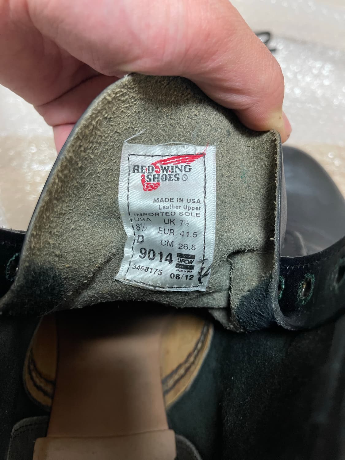 레드윙 벡맨 9014 8.5D(265) 상품이미지8