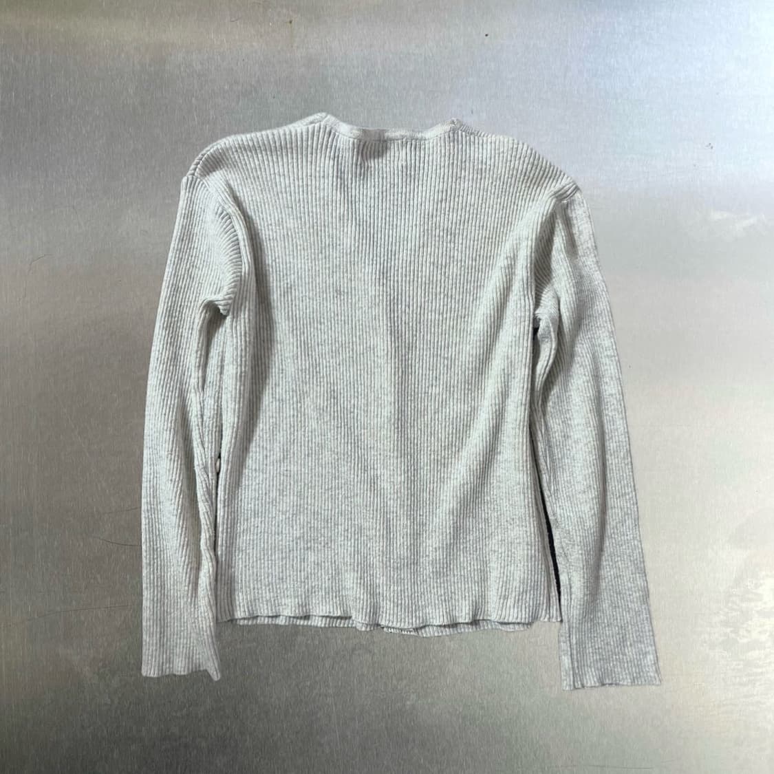 oatmeal unbalance cardigan 상품이미지3