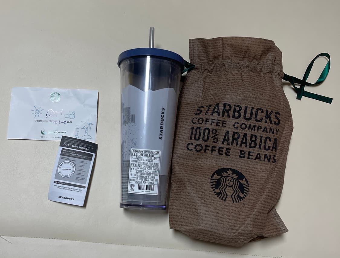 새상품)스타벅스 2019 한정판 시애틀 퍼플 콜드컵 상품이미지2