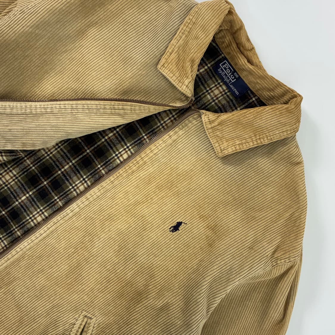 Polo 폴로 랄프로렌 90‘s 베이지 코듀로이 자켓-#원윜구매가능  P 상품이미지4