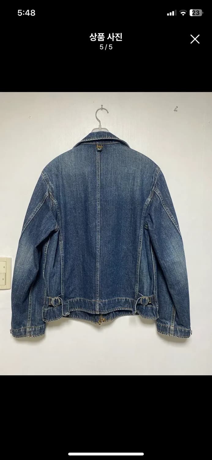 [UNIQLO] 올드 유니클로 집업 데님 자켓 M사이즈 상품이미지5
