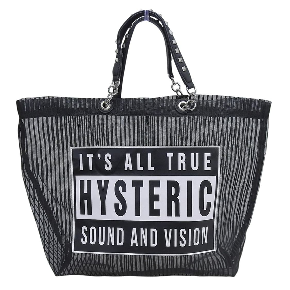 히스테릭 글래머 어드바이저리 패치 메쉬 토트백 상품이미지1