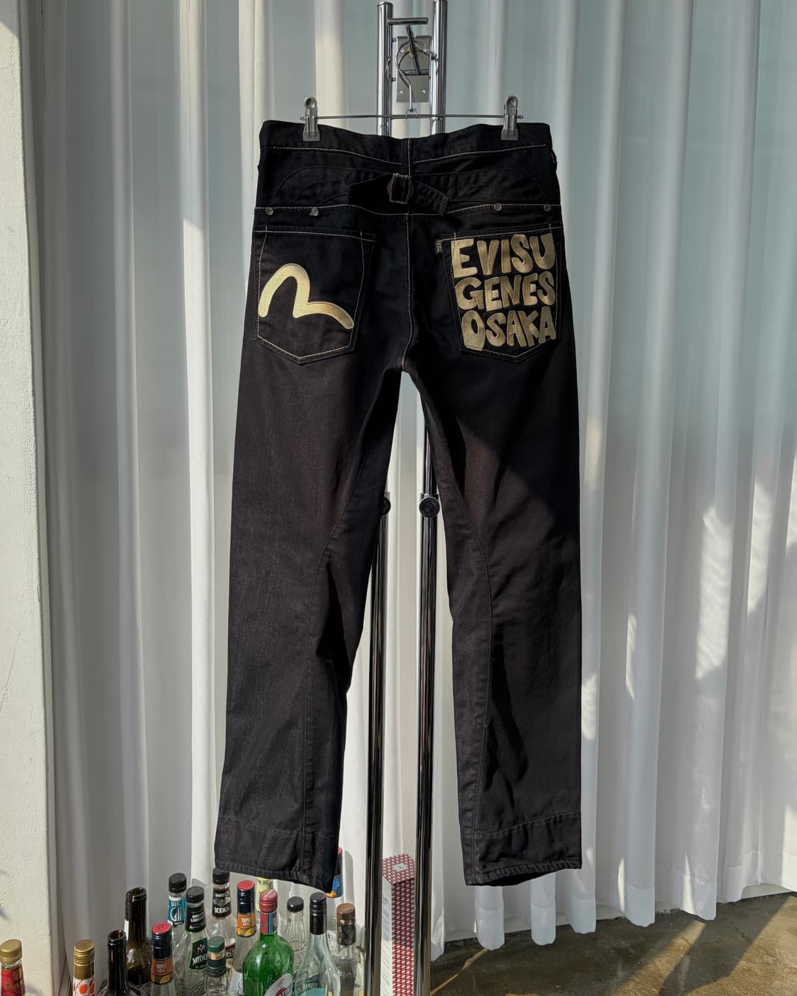 [32인치]에비수 Evisu 엔지니어드 데님 팬츠 상품이미지1