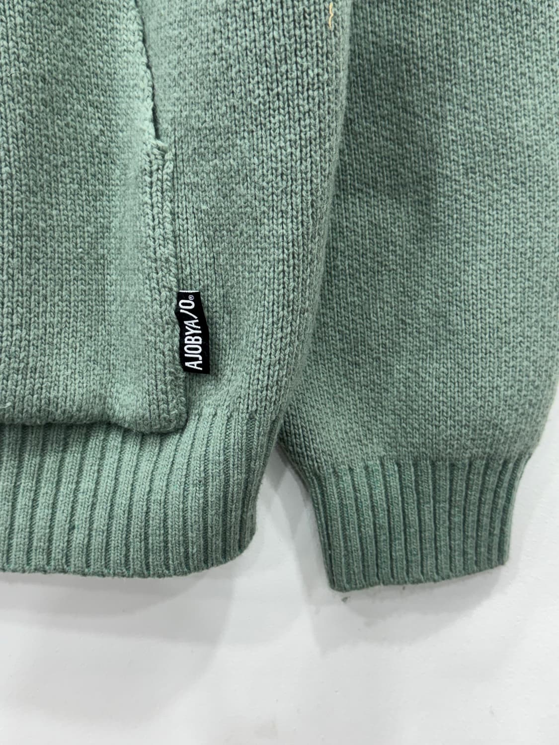 아조바이아조 민트 후드니트  상품이미지4