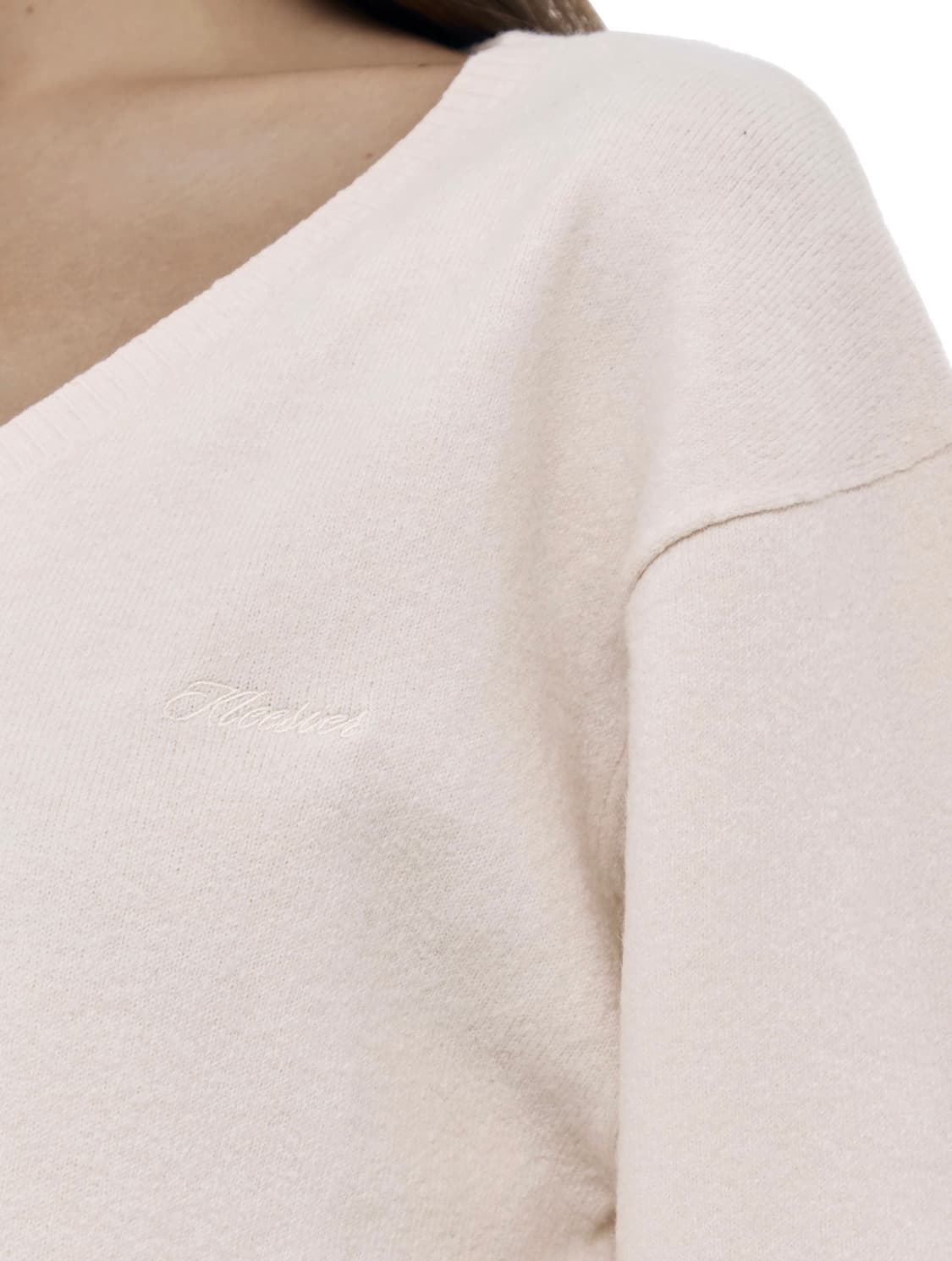 (미개봉) 클리시어 피치 무스 브이넥 니트 상품이미지2