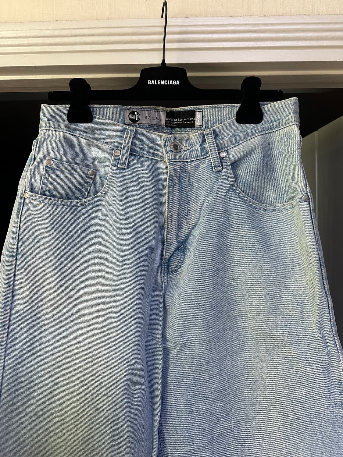 [30X30] 리바이스 실버탭 배기 데님 팬츠 연청 복각 상품이미지2