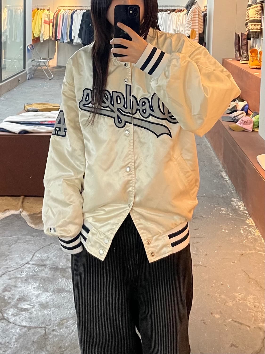 WWS LA 다저스 바시티 자켓 H451 상품이미지1