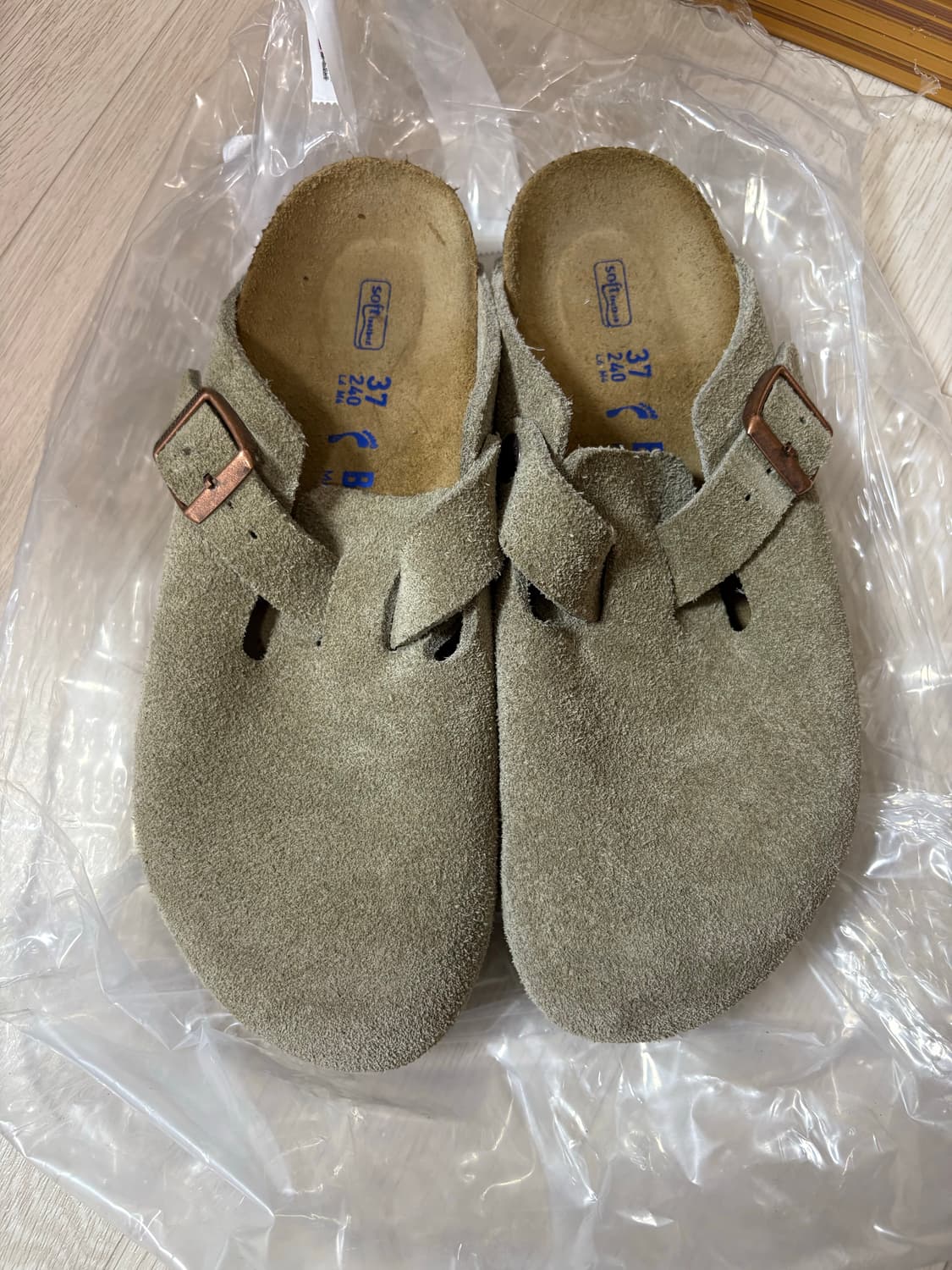 버켄스탁 보스턴 타우페 좁은 발볼 eu37 상품이미지2