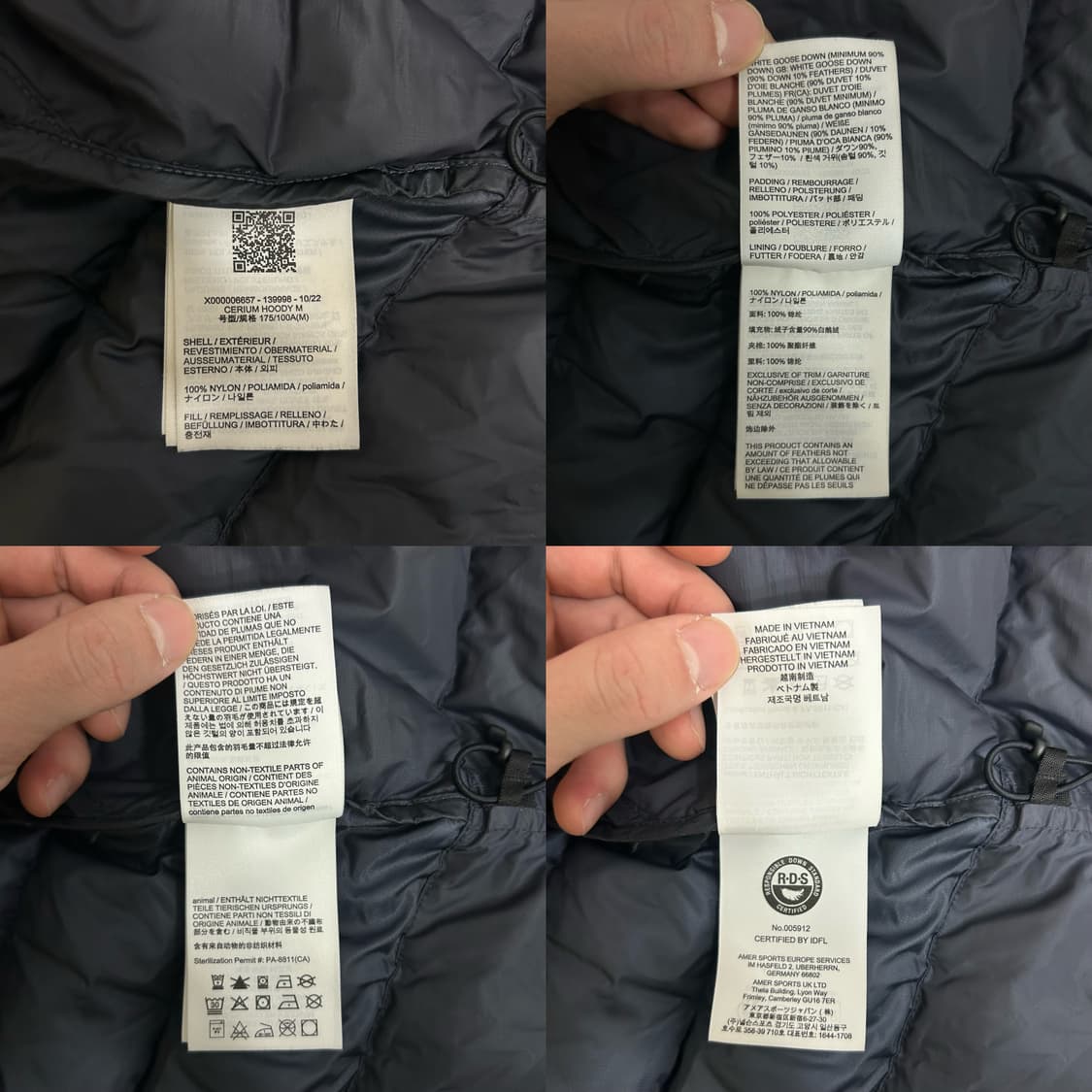 아크테릭스 세륨 블랙사파이어 M 새상품급 상품이미지9