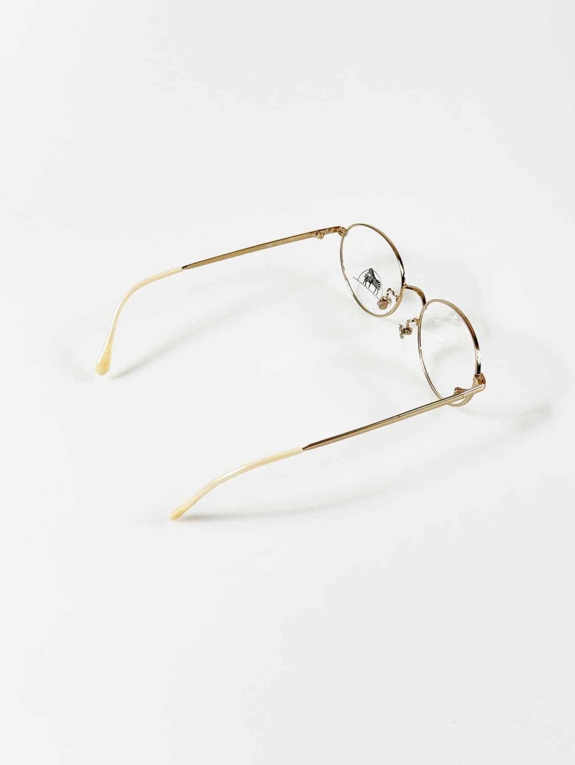 90s 오버사이즈 골드 슬림 오벌 메탈 빈티지 안경 상품이미지4
