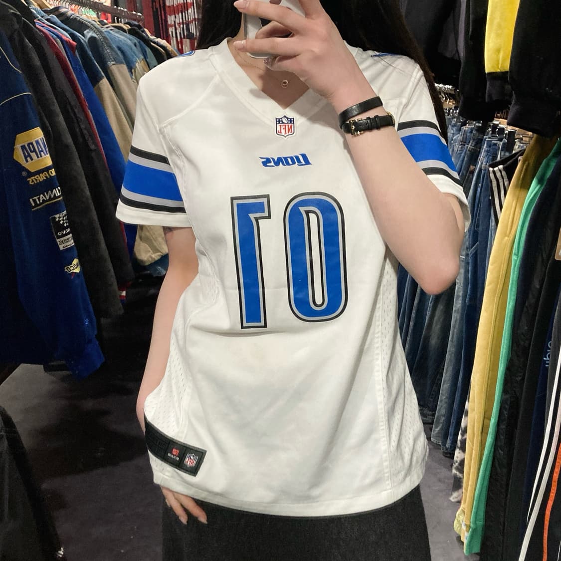 [IM] NFL X NIKE No.01 화이트 반팔져지 상품이미지1