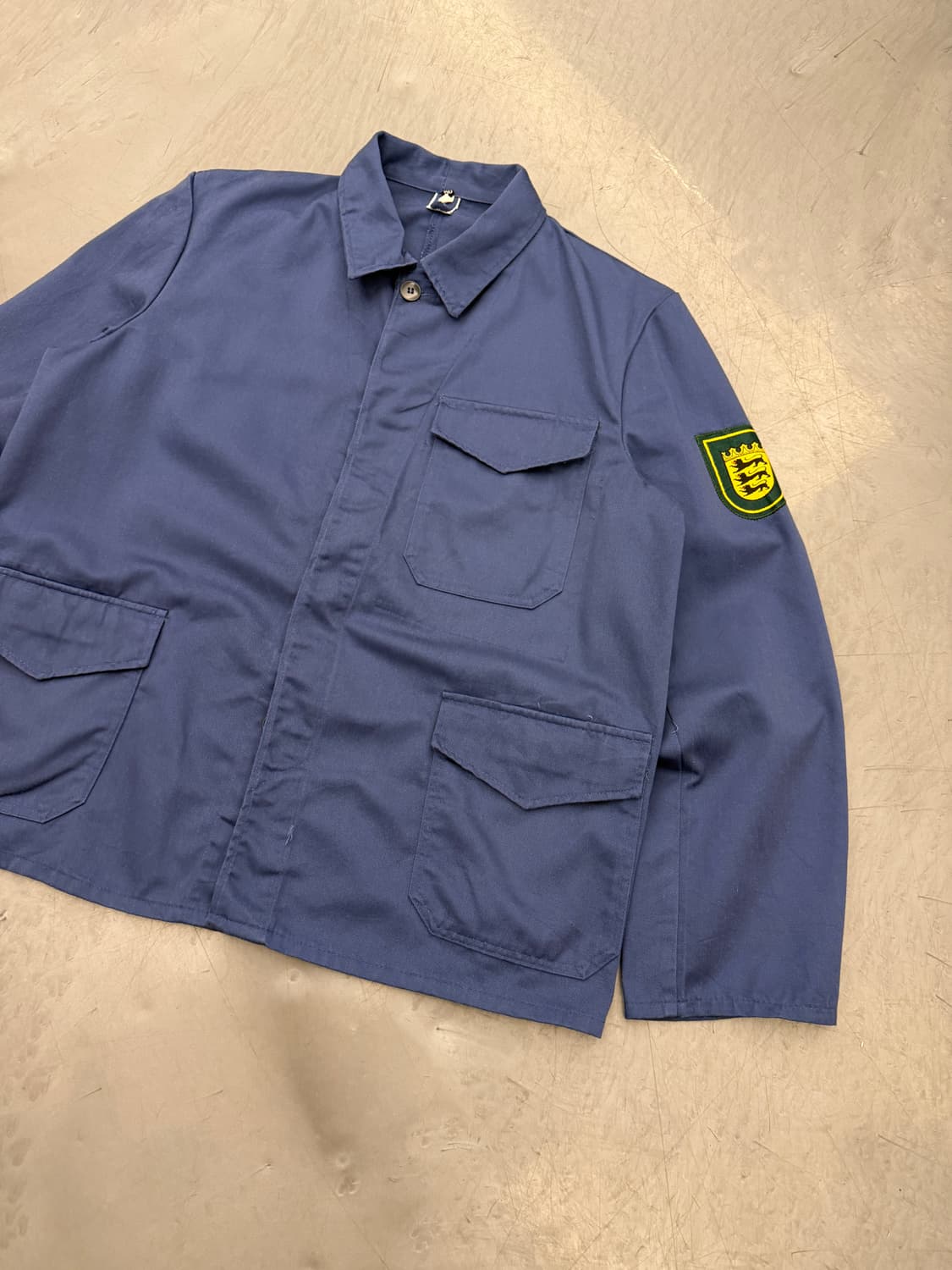 OLD EURO WASHED NAVY WORK 유로피안 프렌치워크자켓 상품이미지5