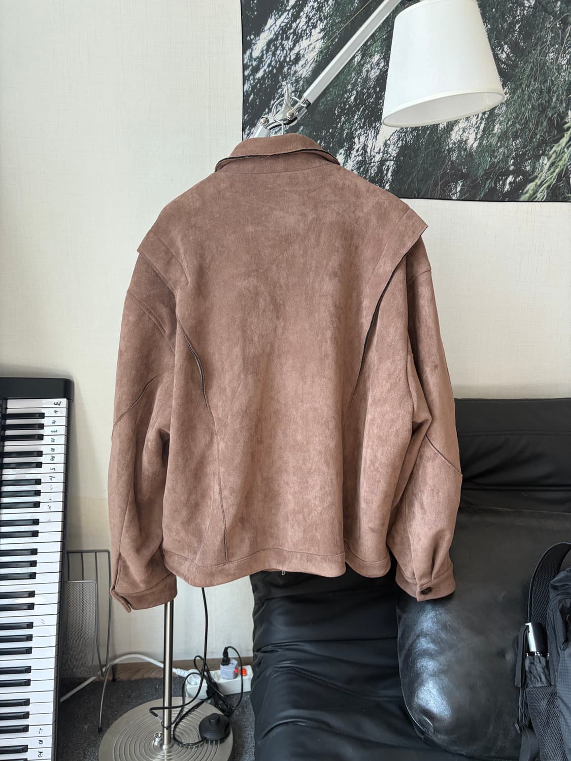 단스튜디오 스웨이드 자켓  os 상품이미지2