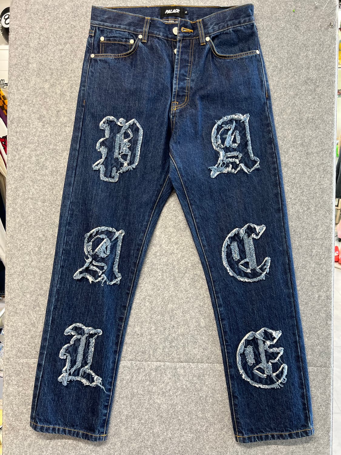 팔라스 패치 데님 찐청 30 상품이미지1